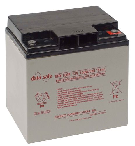 ENERSYS Batería DataSafe 12V 28Ah 95W/Cell (166x125x175mm)