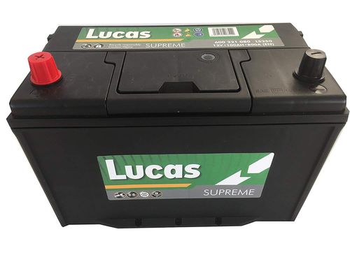 LUCAS Supreme batería de coche 12V 100Ah 800 Amps (in)