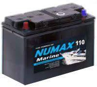 NUMAX BaterÍa para Marina 12V 110Ah Dual Purpose (345x173x225mm)