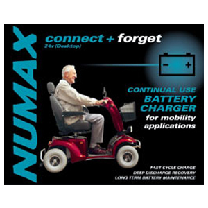 NUMAX Mobility Cargador 24V 4AH