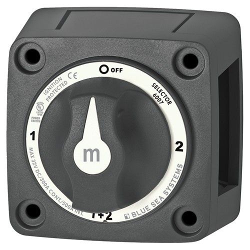 BLUE SEA M Series 4 Position Battery Switch