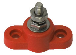 VTE - Power Distribution Post, 3/8" Single Point Red