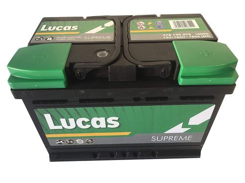 LUCAS Supreme batería de coche 12V 78AH 780 (EN)