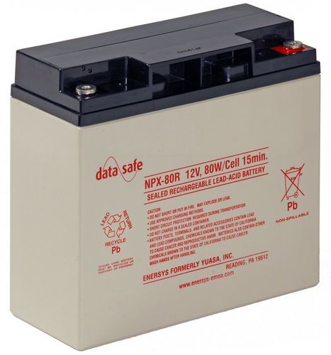 ENERSYS Battery DataSafe 12V 20Ah 80W/Cell (181x76x167mm)