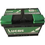 LUCAS Premium Batería de Coche 12V 60Ah 510 CCA(EN)