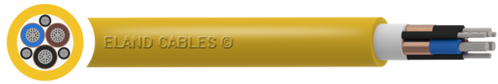 ELAND CABLES 4 Core 10mm² 600/1000V Yellow (N) SSHOU O/J (4X10mm²)