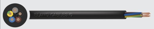 ELAND CABLES Cable de Arrastre Flexible de Goma 3 Núcleos de 1.5mm² 450/750V Negro (3x1.5mm²)