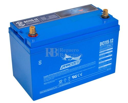 FULLRIVER Deep Cicle GM Battery 115Ah C20 12V (328x220x172mm)
